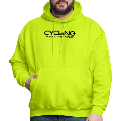 Cycling Cheaper Therapy - Men's Hoodie
