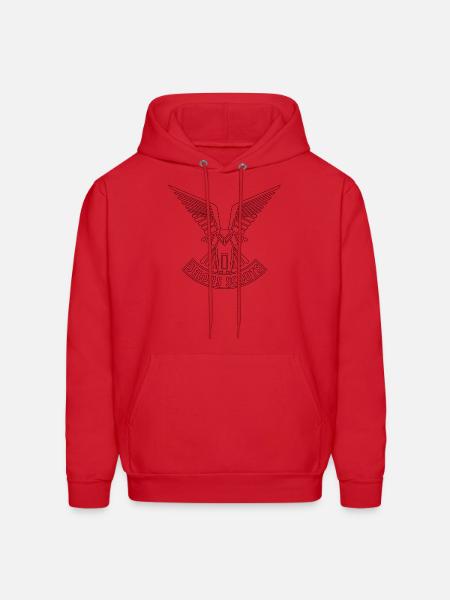 scouts army logo - Men's Hoodie - red