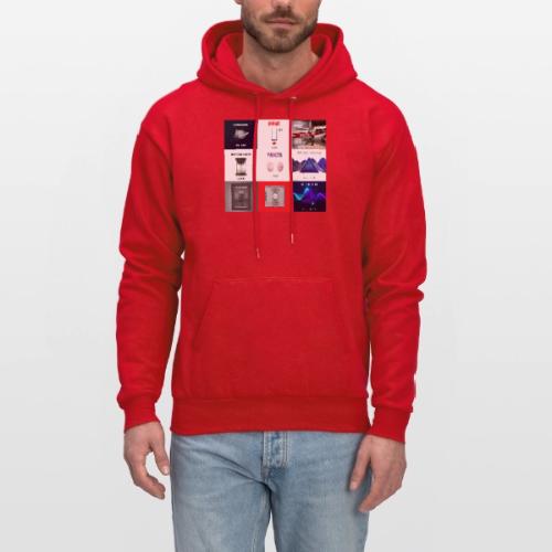 Album Art Mosaic - Men's Hoodie