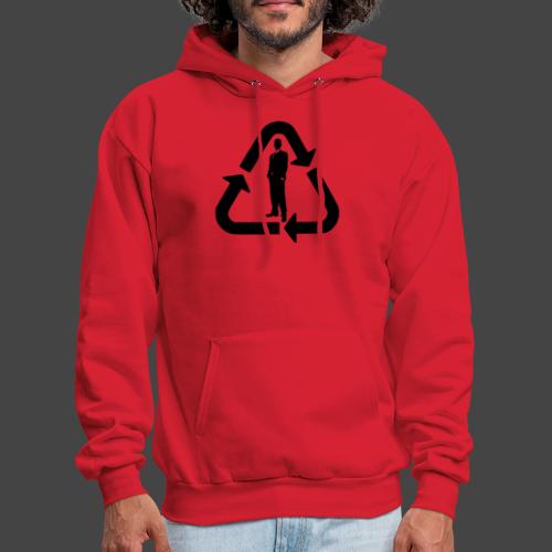 Recycle (Man Logo 1 - Dark) - Men's Hoodie