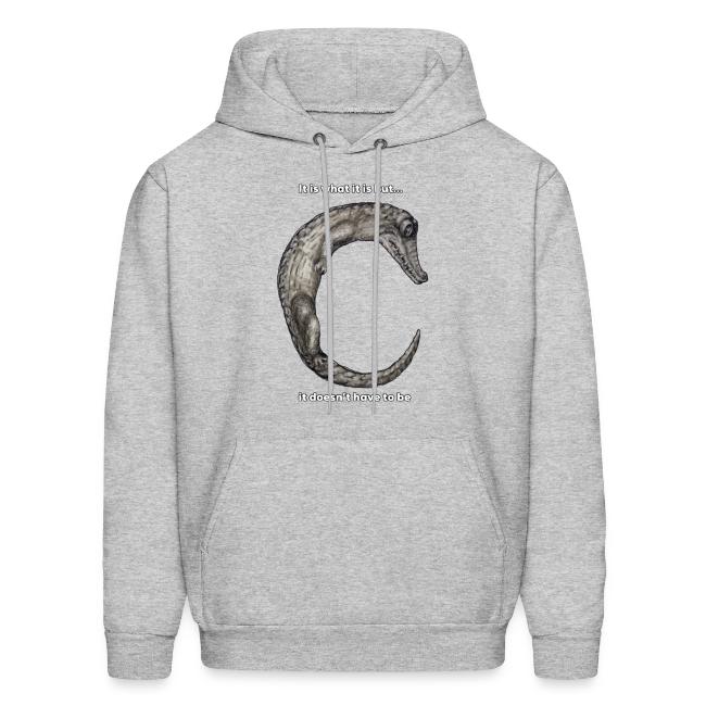 croc with text