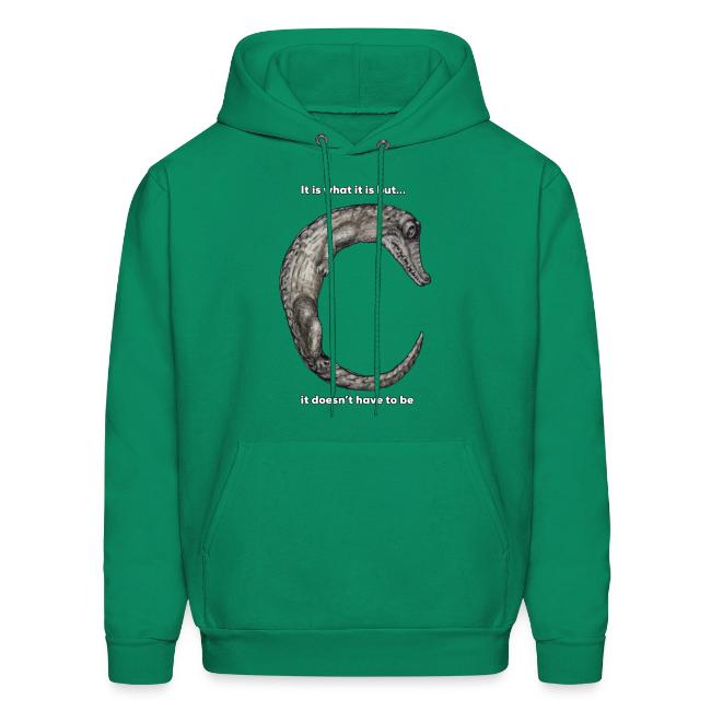 croc with text
