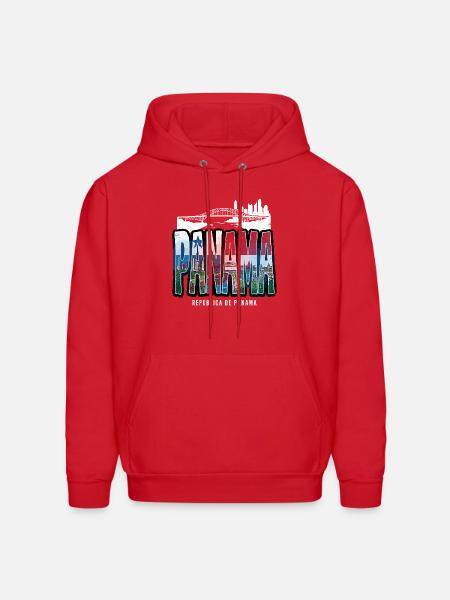 panama - Men's Hoodie - red
