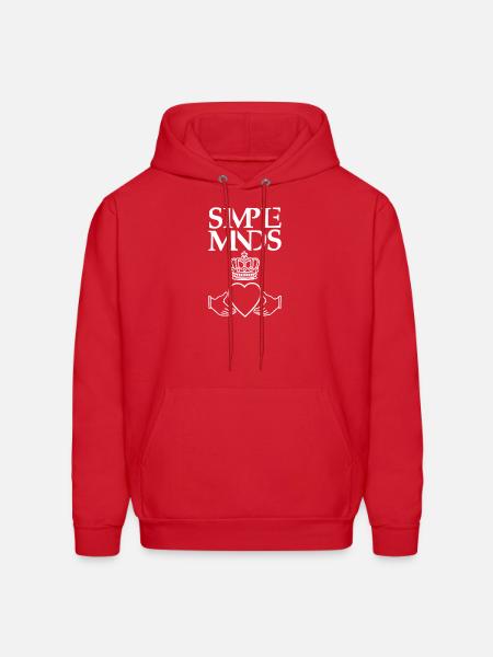 Simple Minds - Men's Hoodie - red