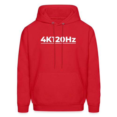 White 4K120Hz Collection - Men's Hoodie