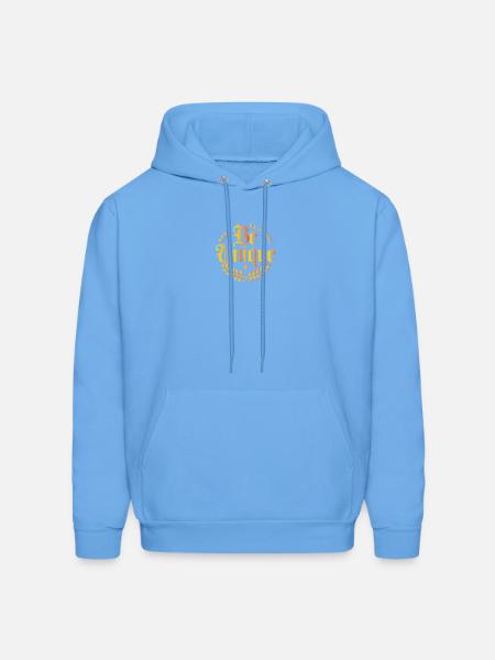 Be Unique  - Men's Hoodie - carolina blue