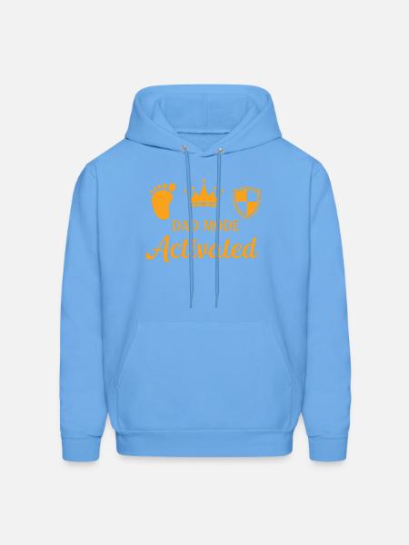 Dad Mode Activated - Men's Hoodie - carolina blue
