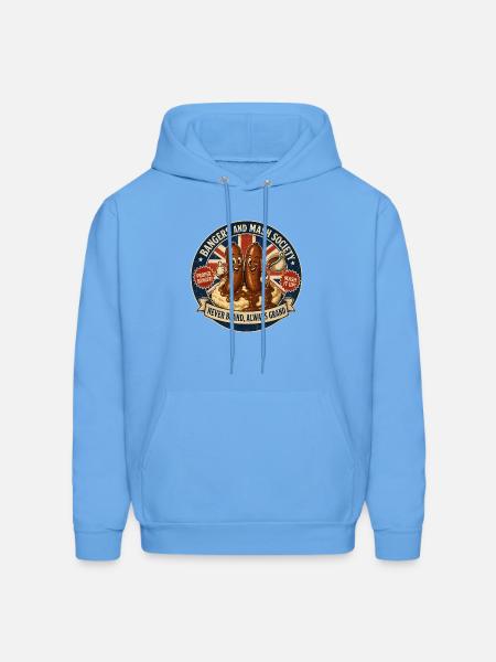 Bangers and Mash Society - Men's Hoodie - carolina blue