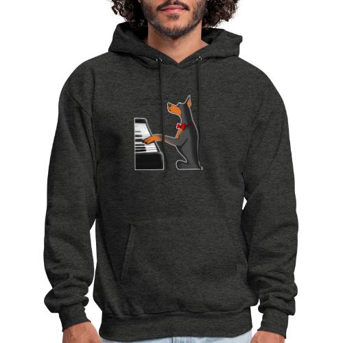 On video call with your teacher - Men's Hoodie