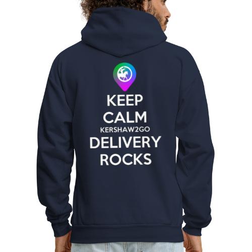 Keep Calm KC2Go Delivery Rocks - Men's Hoodie