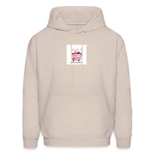 sassnsips com drinksfriendstelevision - Men's Hoodie