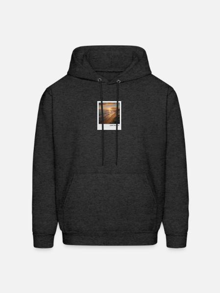 Mono Enterprises "Travels" Laguna Beach - Men's Hoodie - charcoal grey