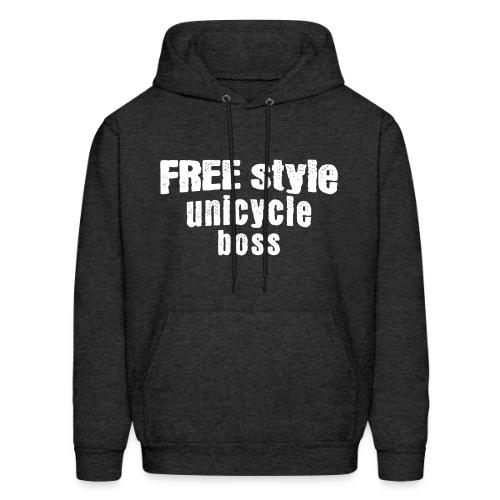 Free Style Unicycle Boss - Men's Hoodie
