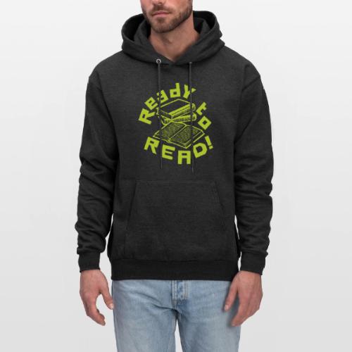 Ready To Read T-shirt - Reading Tshirts - Men's Hoodie