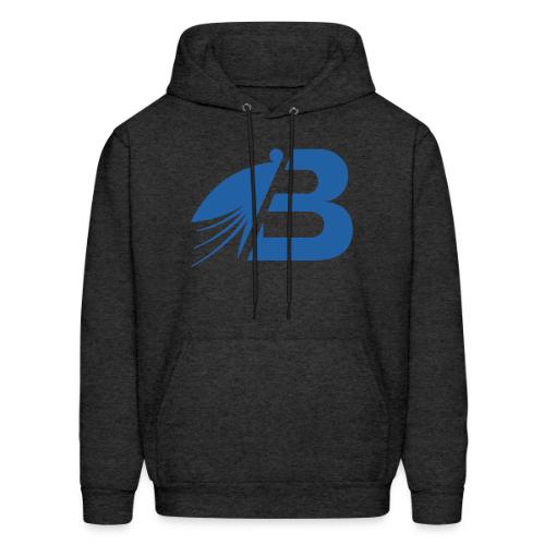 Bluefly Logomark - Blue - Men's Hoodie