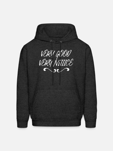 Very good very nice - Men's Hoodie - charcoal grey
