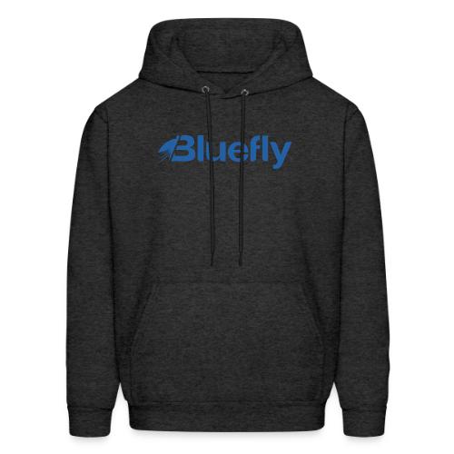 Bluefly Logotype - Blue - Men's Hoodie