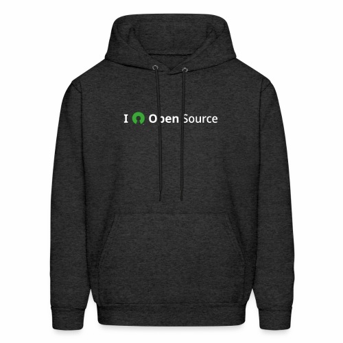 I Love Open Source - Men's Hoodie