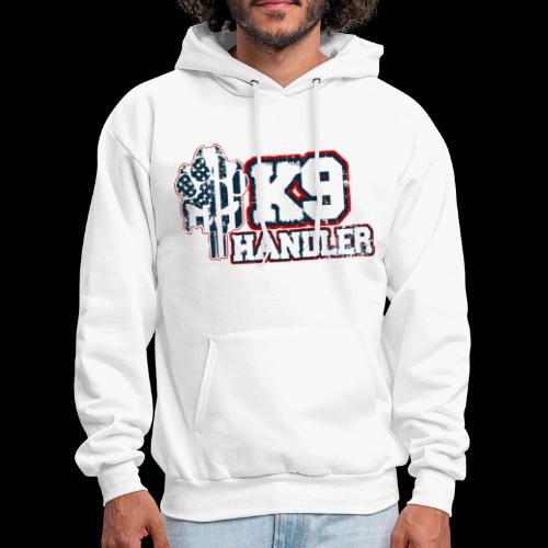 K9 Handler Front with Logo On Side - Men's Hoodie