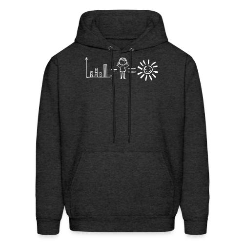 Data Plus People Dark - Men's Hoodie