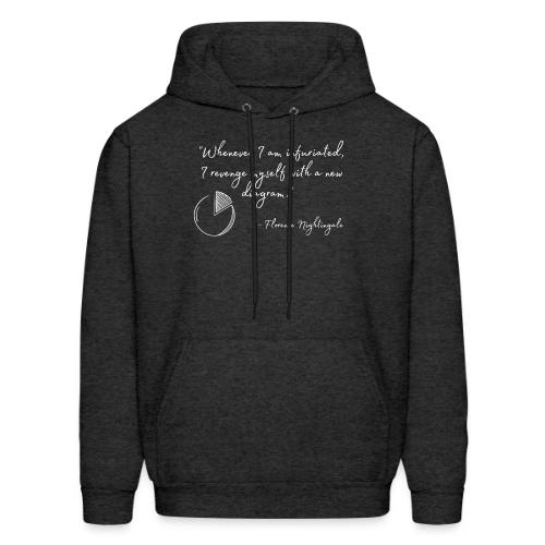 Revenge with a Diagram (Dark) - Men's Hoodie
