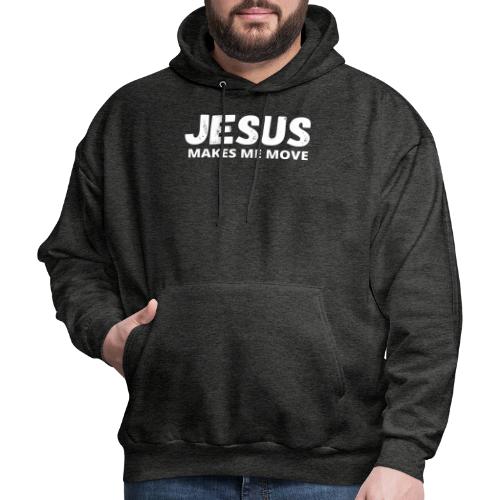 Jesus Makes Me Move - Men's Hoodie