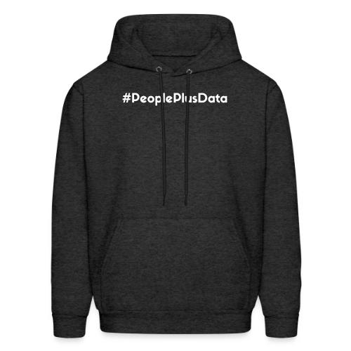 #PeoplePlusData (dark) - Men's Hoodie