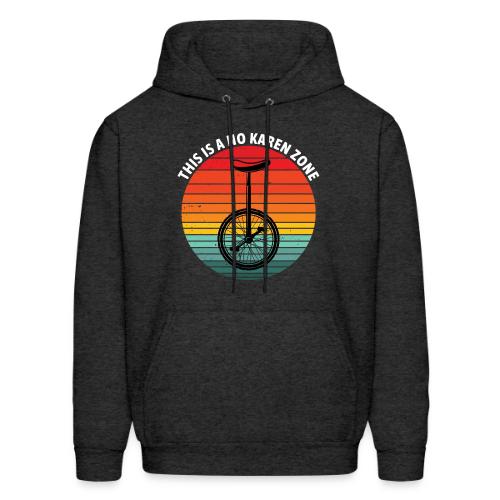 This Is A No Karen Zone White - Men's Hoodie