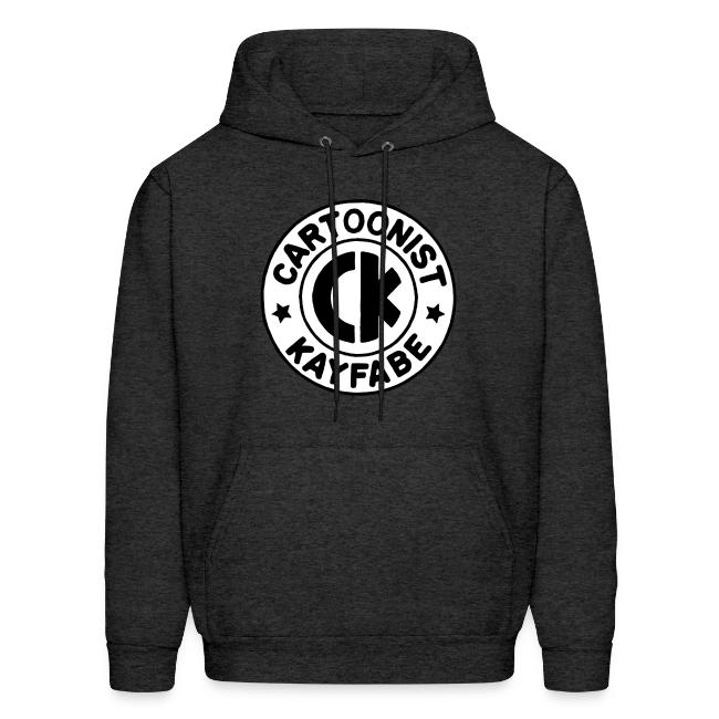 Cartoonist Kayfabe EC logo Black letters on White