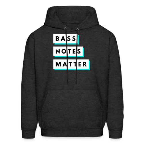 Bass Notes Matter Teal - Men's Hoodie
