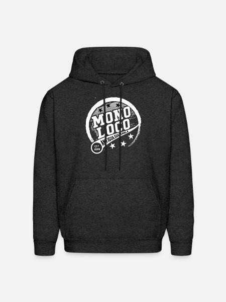 Mono Loco Guatemala - Men's Hoodie - charcoal grey