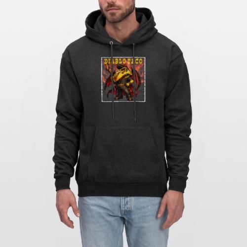 The Diablo Taco Spicy Demon Character - Men's Hoodie