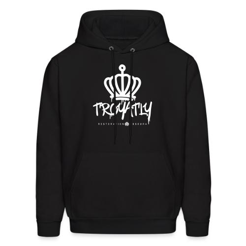 RO Troyalty Tag White - Men's Hoodie