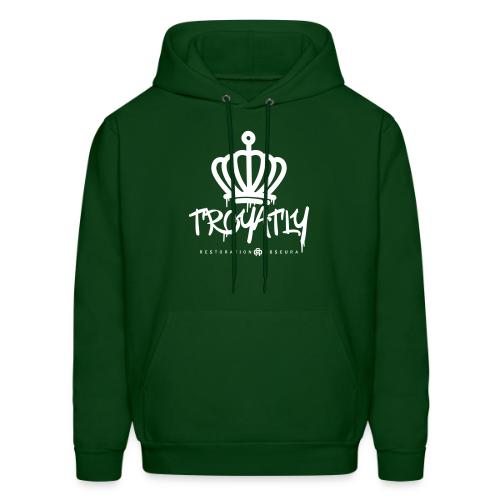RO Troyalty Tag White - Men's Hoodie