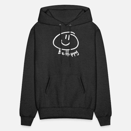 smiley face hoodie mens