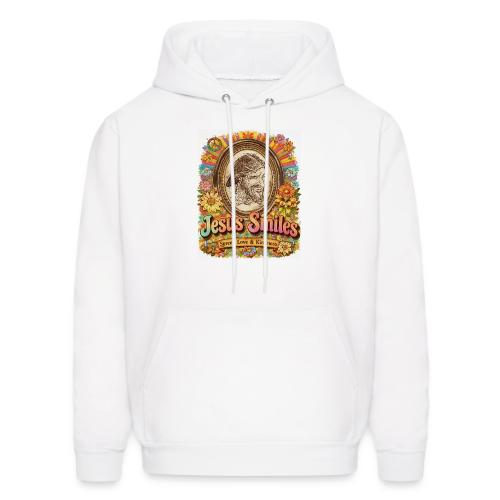 jesus-smile.com, Rare Portrait, Jesus the Healer. - Men's Hoodie