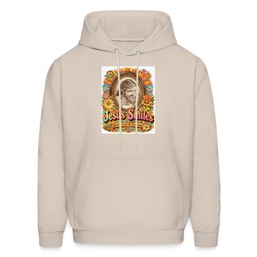 jesus-smile.com, Rare Portrait, Jesus the Healer. - Men's Hoodie