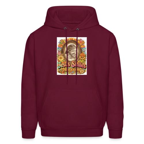 jesus-smile.com, Rare Portrait, Jesus the Healer. - Men's Hoodie