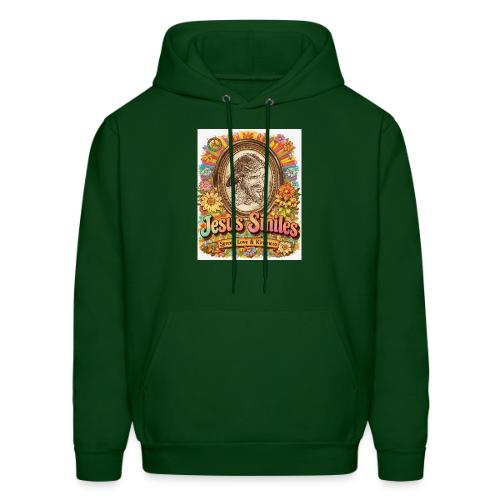 jesus-smile.com, Rare Portrait, Jesus the Healer. - Men's Hoodie