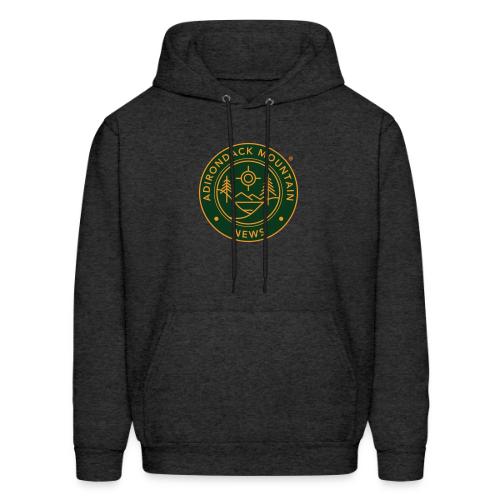 Adirondack Mountain News Classic Green Logo - Men's Hoodie