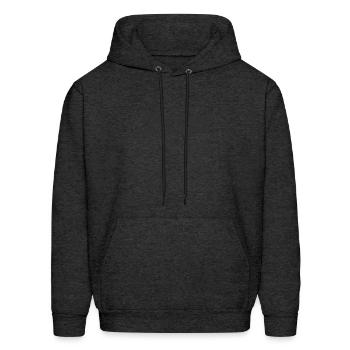 Pro Gun Anti Idiot Men's Pro Gun Anti Idiotsecond - Men's Hoodie - charcoal grey - Front - Elias (183cm)