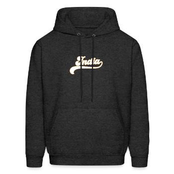 India Jersey India Cricket Fan India Cricket - Men's Hoodie - charcoal grey - Front - Elias (183cm)