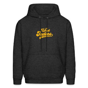 West Indies Jersey Cricket Fan West Indies Cricket - Men's Hoodie - charcoal grey - Front - Elias (183cm)