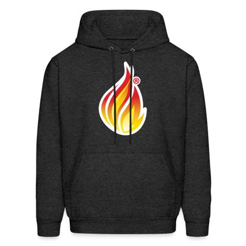 HL7 FHIR Flame graphic with white background - Men's Hoodie