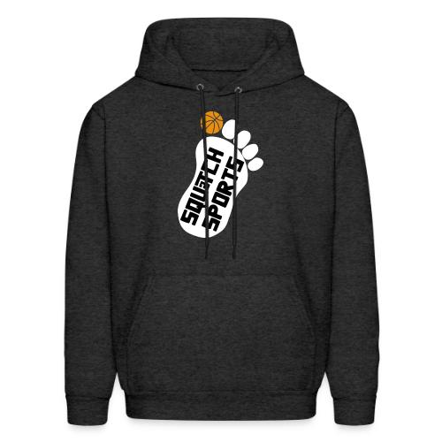 Squatch foot white - Men's Hoodie