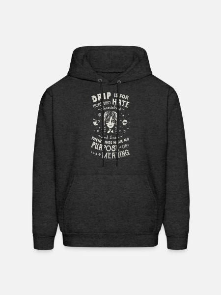Quad Over Ice - Men's Hoodie - charcoal grey
