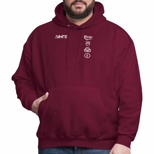 simplesymbolsvert - Men's Hoodie