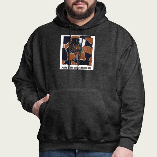 Recovery Mantra More than what broke me - Men's Hoodie