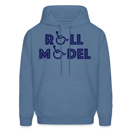 Every wheelchair users is a Roll Model - Men's Hoodie