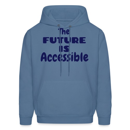 The future is accessible also for wheelchair users - Men's Hoodie